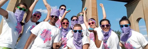 MSK postdocs play a game of Color War.