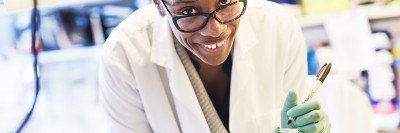 Memorial Sloan Kettering Simon Powell Lab research fellow Samantha Sheppard-Laniji